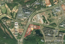 仁皇山分区西片推出70余亩宅地,起拍价4.82亿元的配图